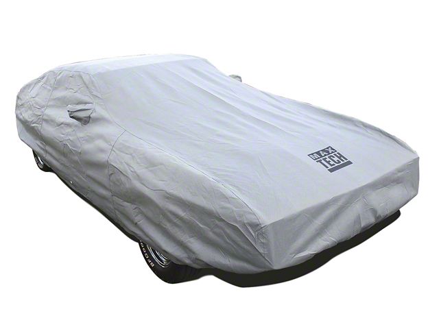 CA Maxtech Outdoor/Indoor Car Cover; Gray (71-73 Mustang Convertible)