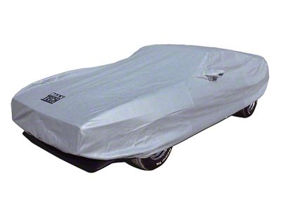 CA Maxtech Outdoor/Indoor Car Cover; Gray (71-73 Mustang Sportsroof)