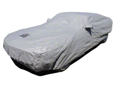 CA Maxtech Outdoor/Indoor Car Cover without Mirror Pockets; Gray (69-70 Mustang Coupe)