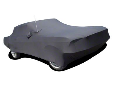 CA Onyx Indoor Car Cover; Black (64-68 Mustang Coupe, Convertible)