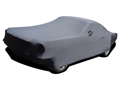 Onyx Indoor Car Cover; Black (65-68 Mustang Fastback)
