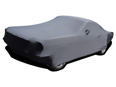 CA Onyx Indoor Car Cover; Black (65-68 Mustang Fastback)