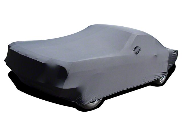 CA Onyx Indoor Car Cover; Black (65-68 Mustang Fastback)