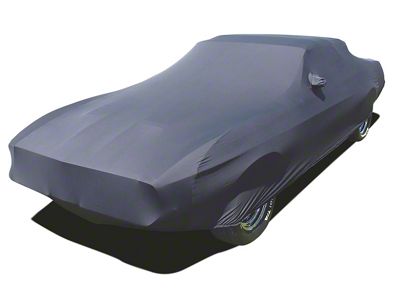 CA Onyx Indoor Car Cover; Black (71-73 Mustang Convertible)