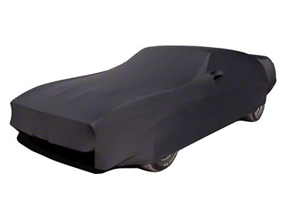 CA Onyx Indoor Car Cover; Black (71-73 Mustang Sportsroof)