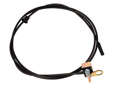 Power Top Harness; Dash To Hood (65-66 Mustang)