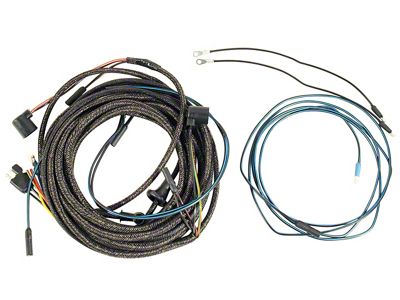 Tail Light Wiring Harness with Boots (1966 Mustang Fastback)