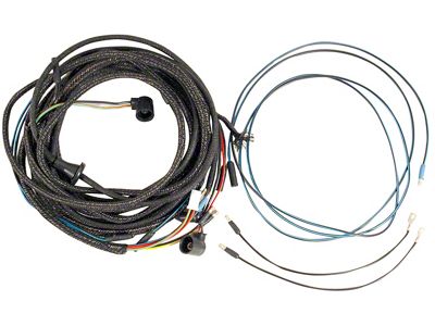 Tail Light Wiring Harness with Boots (1965 Mustang Fastback)