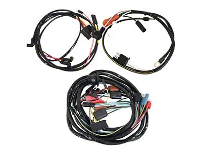Wiring Harness (1965 I6 Mustang w/ Warning Lights & 2-Speed Heater Motor)
