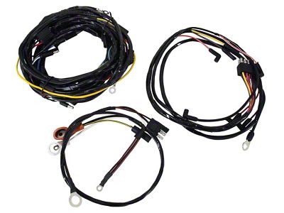 Wiring Harness (1965 I6 Mustang w/ Gauges & 2-Speed Heater Motor)