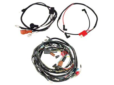 Wiring Harness (1967 289 V8 Mustang GT w/ Fog Lights & Tachometer)