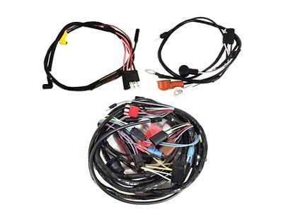 Wiring Harness (1968 289/302 V8 Mustang w/ A/C, Fog Lights & Tachometer)