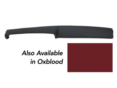 CA Vinyl Dash Pad; Oxblood (75-76 Nova w/o A/C)
