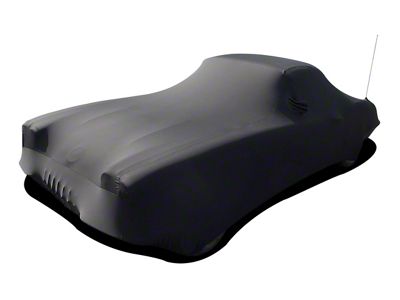 Onyx Indoor Car Cover; Black (53-62 Corvette C1)