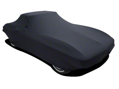 Onyx Indoor Car Cover; Black (63-67 Corvette C2)