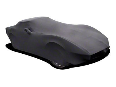 CA Onyx Indoor Car Cover; Black (68-82 Corvette C3)
