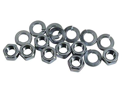 CA Parking Brake Flange Plate Nut and Lock Washers (68-82 Corvette C3)