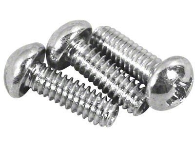 RCU Lock and Push Button Retainer Screws (68-82 Corvette C3)