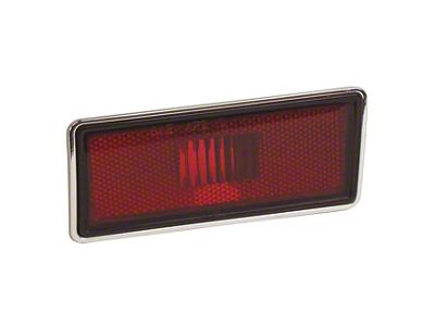Rear Side Marker Light; Passenger Side (74-82 Corvette C3)