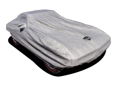 SoftShield Outdoor/Indoor Car Cover; Gray (63-67 Corvette C2)