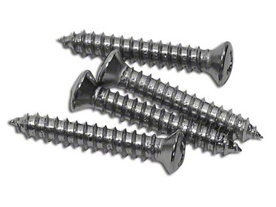 Sport Mirror Door Escutcheon Screws (68-82 Corvette C3)