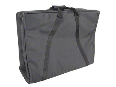 T-Top Panel Storage Case; Black Canvas (68-82 Corvette C3)