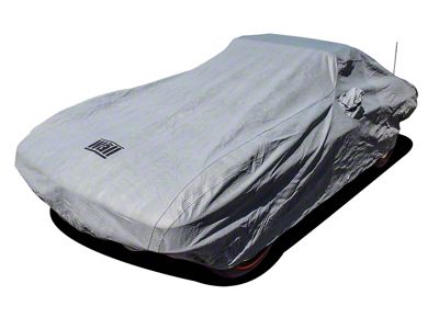CA The Wall Outdoor/Indoor Car Cover; Gray (63-67 Corvette C2)
