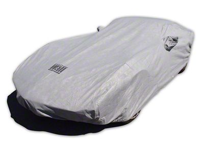 CA The Wall Outdoor/Indoor Car Cover; Gray (68-82 Corvette C3)