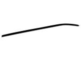 CA Upper Door Panel Felt; Passenger Side (69-82 Corvette C3)