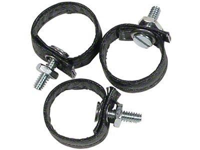 Vinyl Rear Door Pulls (68-77 Corvette C3)