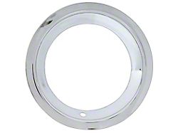 15-Inch Rally Wheel Trim Ring; 3-Inch Deep; Chrome (67-81 Camaro)