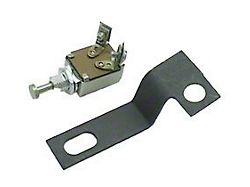Camaro 4-Speed Shifter Back-Up Light Switch & Bracket, Competition Plus, Hurst, 1967-1969
