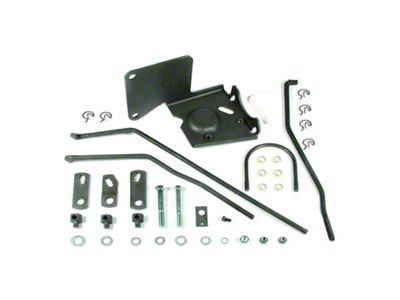 Camaro 4-Speed Shifter Linkage & Mounting Kit, Competition Plus, Hurst, For Cars With Saginaw Transmission, 1967-1968