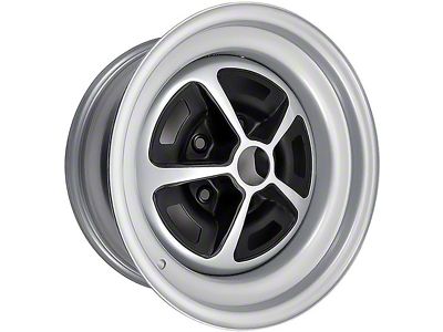 5-Spoke SS Style Silver Wheel; 15x7; 22mm Offset (69-70 Camaro)