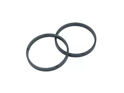7-Inch Headlight Spacers; 0.50-Inch Thick (Universal; Some Adaptation May Be Required)