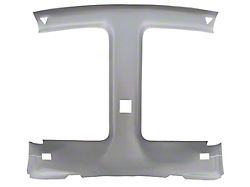 ABS Plastic Molded Headliner; Uncovered (82-92 Camaro Coupe w/ Body by Fisher T-Top)