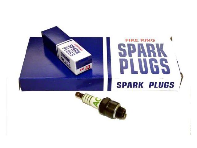 Camaro AC Delco 45 Fire Ring Spark Plugs, Reproduction, 1967-1968