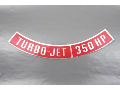 Bb Air Cleaner Decal T/jet 350 Hp