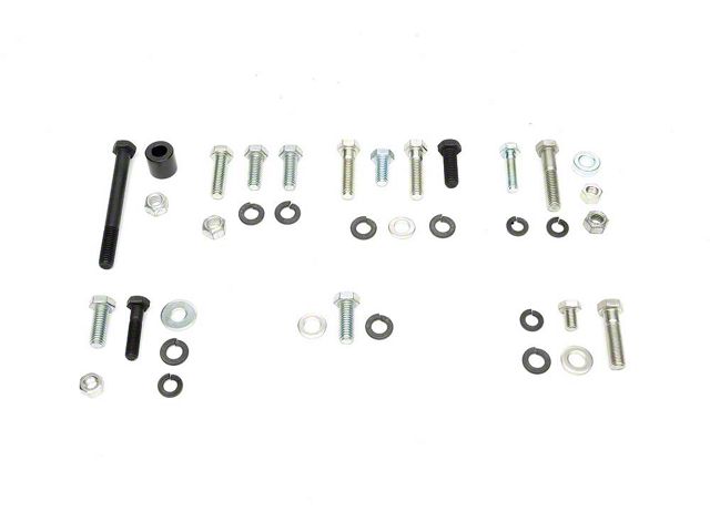 Camaro Air Conditioning Compressor Mounting Hardware Set, Small Block, 1968