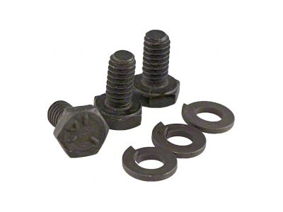 Camaro Air Injection Reactor AIR Pump Pulley Mounting Bolt Set, 1968-1969