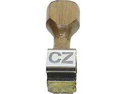 Alternator Broadcast Code Stamp, CZ (1969 Camaro)