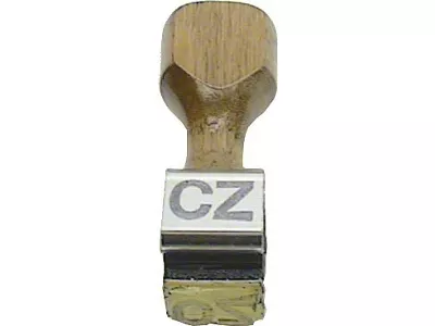 Camaro Alternator Broadcast Code Stamp, CZ, 1969