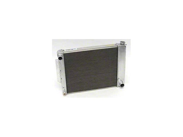 Camaro Aluminum Radiator, 1-1/4 Tubes, For Cars With Manual Transmission, Griffin, 1980-1981