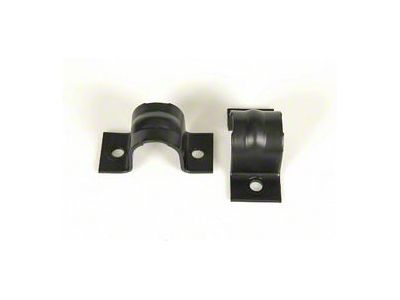 Camaro Anti-Sway Bar Mounting Brackets, Front, For Cars With Stock 11/16 Bar, 1967-1969