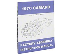 1970 Chevy Camaro Factory Assembly Manual