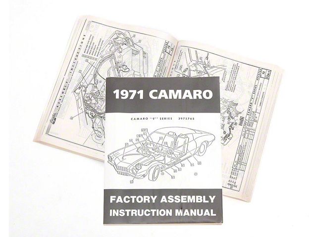 Camaro Assembly Manual, 1971