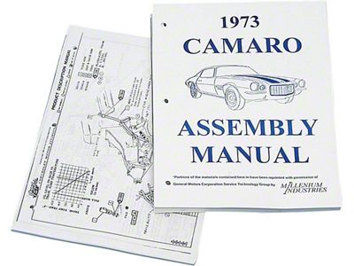 1973 Camaro Factory Assembly Manual