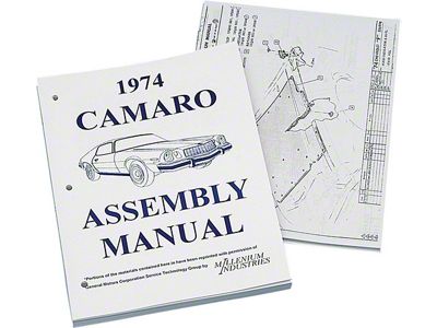 1974 Camaro Factory Assembly Manual