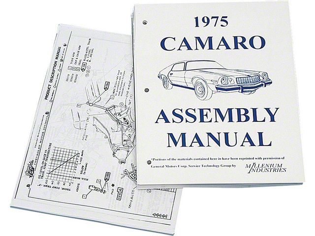 1975 Camaro Factory Assembly Manual
