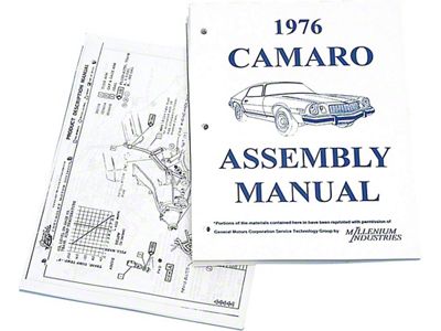 1976 Camaro Factory Assembly Instruction Manual
